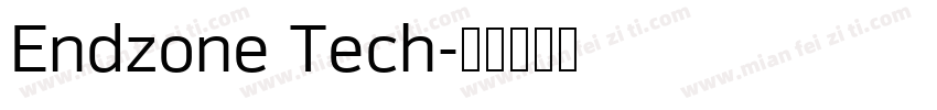 Endzone Tech字体转换